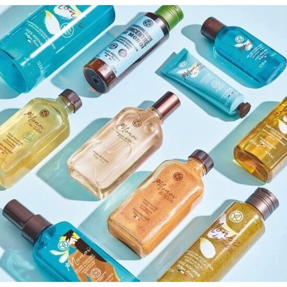 YVES ROCHER Monoï de Tahiti - Sun Care Moisturizing Pearly Oil 100 ml - New - Picture 4 of 6